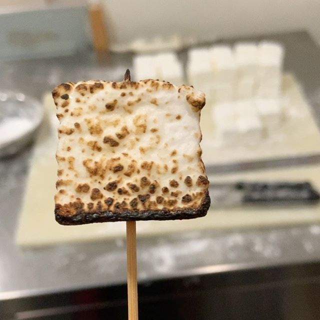 焦がしマッシュマロウゥ #marshmallow #fujinotakako #藤野貴子 # (Instagram)